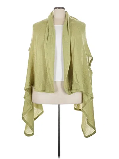 Pre-owned Assorted Brands Cardigan Sweater In Green