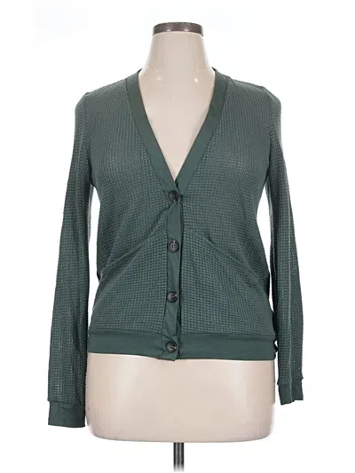 Assorted Brands Cardigan Sweater In Green