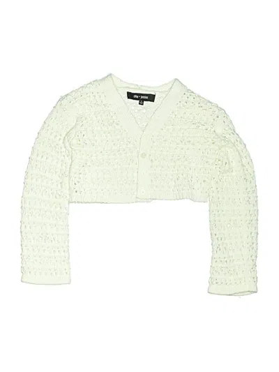 Pre-owned Assorted Brands Kids' Cardigan Sweater In Green