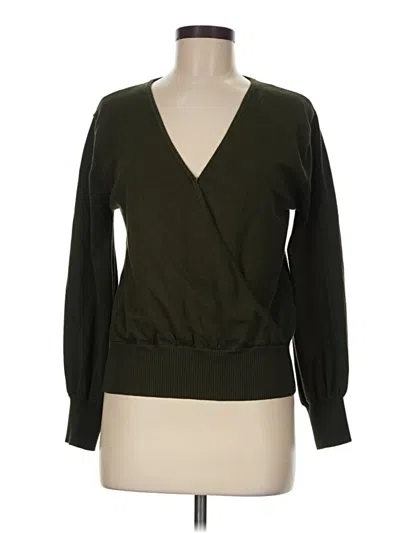 Pre-owned Assorted Brands Cardigan Sweater In Green