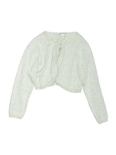 Pre-owned Assorted Brands Kids' Cardigan Sweater In Green