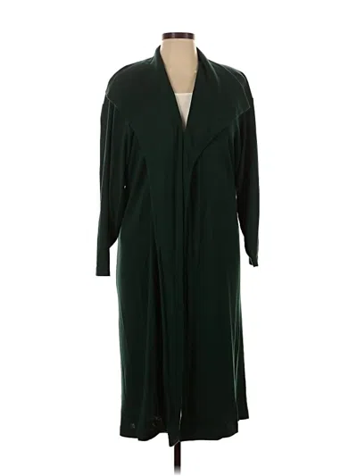 Pre-owned Assorted Brands Cardigan Sweater In Green