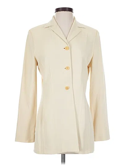 Pre-owned Assorted Brands Cardigan Sweater In Ivory