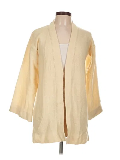 Pre-owned Assorted Brands Cardigan Sweater In Ivory