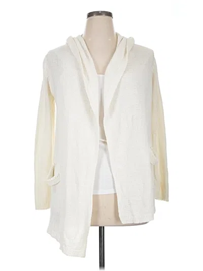 Pre-owned Assorted Brands Cardigan Sweater In Ivory