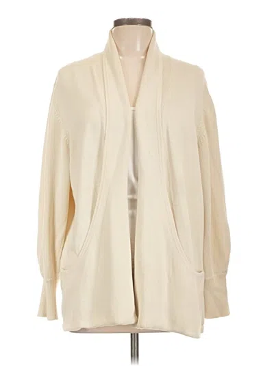 Pre-owned Assorted Brands Cardigan Sweater In Ivory