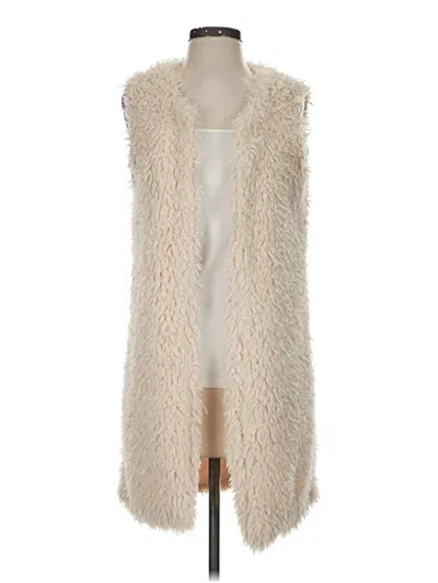 Pre-owned Assorted Brands Cardigan Sweater In Ivory