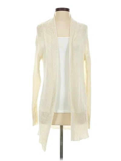 Pre-owned Assorted Brands Cardigan Sweater In Ivory