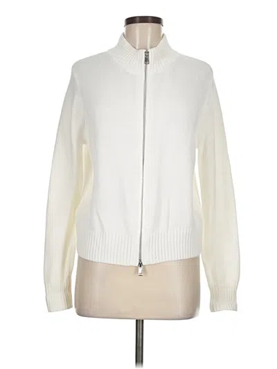 Pre-owned Assorted Brands Cardigan Sweater In Ivory
