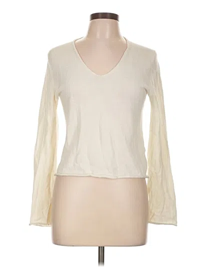 Pre-owned Assorted Brands Cardigan Sweater In Ivory