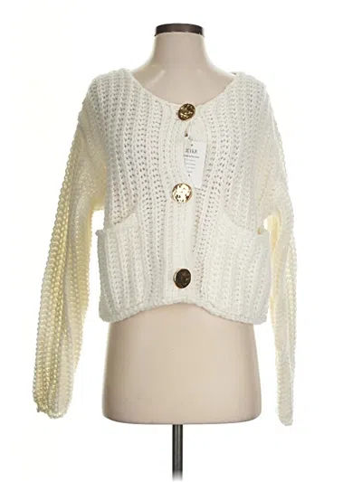 Assorted Brands Cardigan Sweater In Ivory