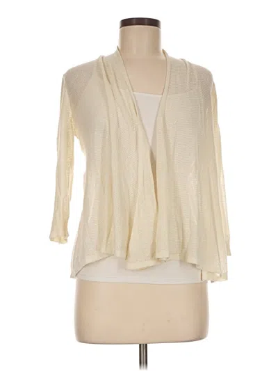 Pre-owned Assorted Brands Cardigan Sweater In Ivory