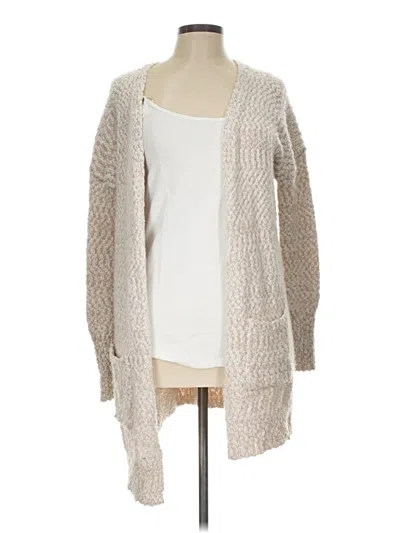 Pre-owned Assorted Brands Cardigan Sweater In Ivory
