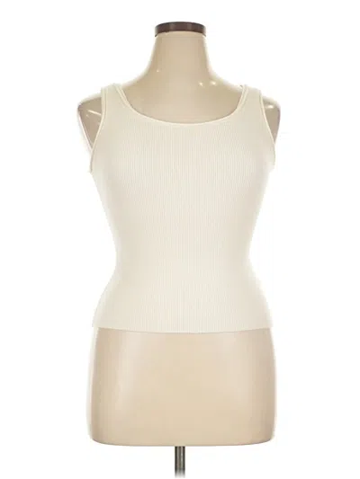 Pre-owned Assorted Brands Cardigan Sweater In Ivory