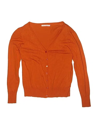 Pre-owned Assorted Brands Kids' Cardigan Sweater In Orange