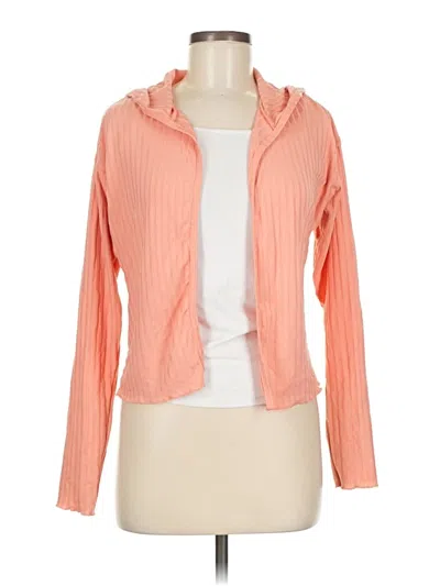 Pre-owned Assorted Brands Cardigan Sweater In Orange