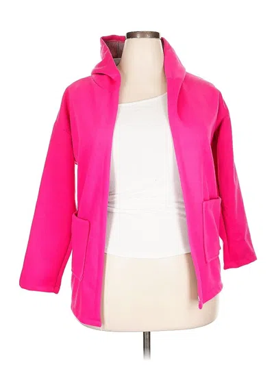 Pre-owned Assorted Brands Cardigan Sweater In Pink