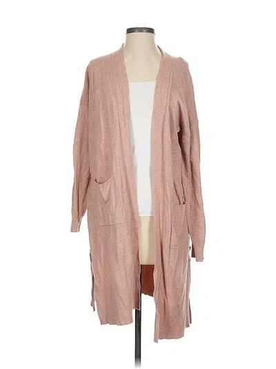 Pre-owned Assorted Brands Cardigan Sweater In Pink