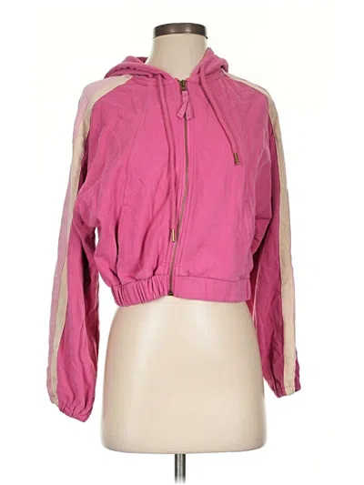 Pre-owned Assorted Brands Cardigan Sweater In Pink