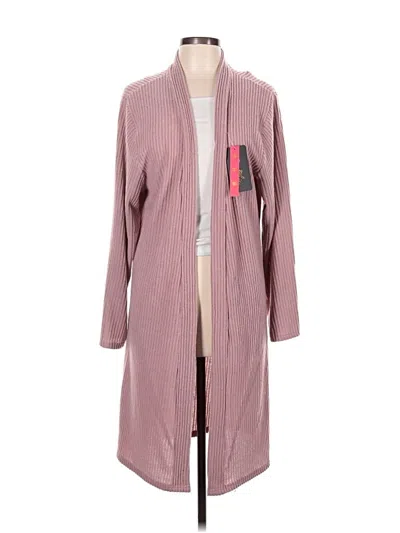 Assorted Brands Cardigan Sweater In Pink