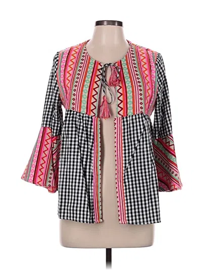 Pre-owned Assorted Brands Cardigan Sweater In Pink
