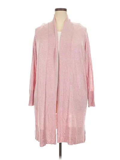 Pre-owned Assorted Brands Cardigan Sweater In Pink