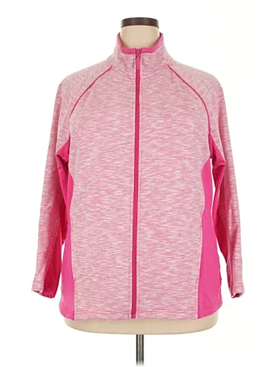Pre-owned Assorted Brands Cardigan Sweater In Pink