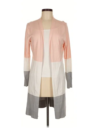 Pre-owned Assorted Brands Cardigan Sweater In Pink