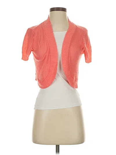 Pre-owned Assorted Brands Cardigan Sweater In Pink
