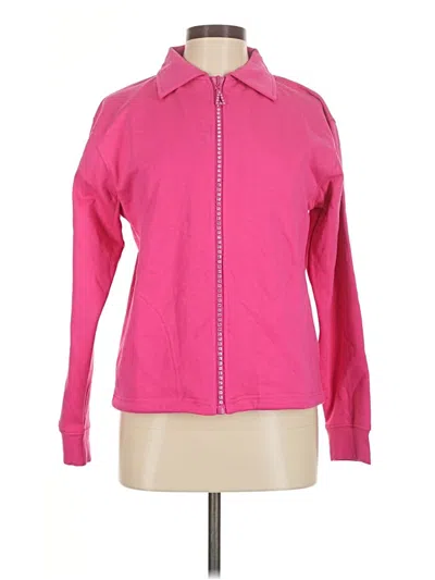 Pre-owned Assorted Brands Cardigan Sweater In Pink