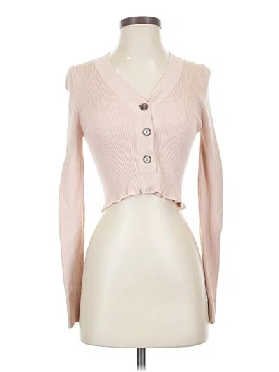 Pre-owned Assorted Brands Cardigan Sweater In Pink