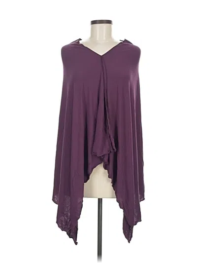 Pre-owned Assorted Brands Cardigan Sweater In Purple