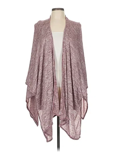 Pre-owned Assorted Brands Cardigan Sweater In Purple