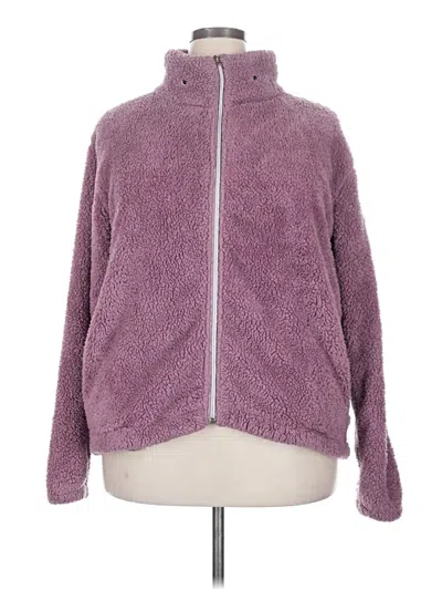 Pre-owned Assorted Brands Cardigan Sweater In Purple
