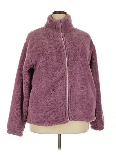Pre-owned Assorted Brands Cardigan Sweater In Purple