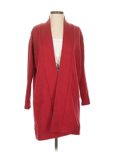 Pre-owned Assorted Brands Cardigan Sweater In Red