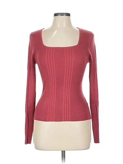 Pre-owned Assorted Brands Cardigan Sweater In Red