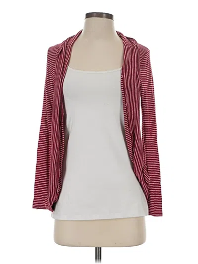 Pre-owned Assorted Brands Cardigan Sweater In Red