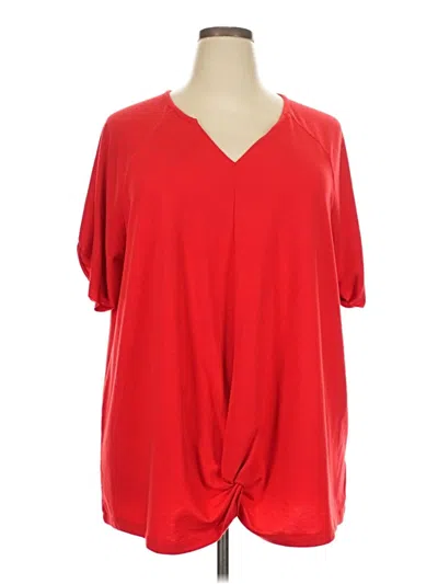 Pre-owned Assorted Brands Cardigan Sweater In Red