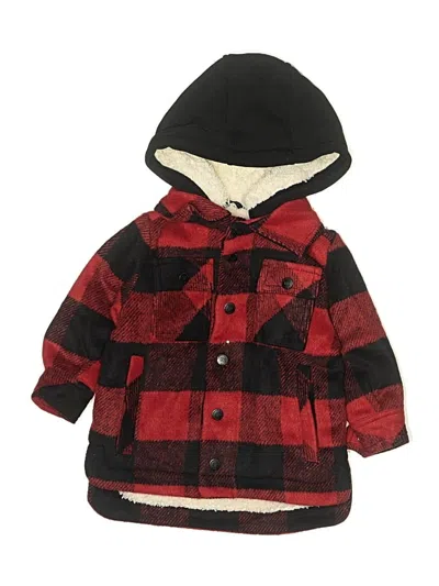 Pre-owned Assorted Brands Kids' Cardigan Sweater In Red