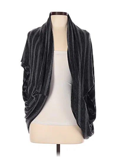 Pre-owned Assorted Brands Cardigan Sweater In Silver