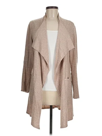 Pre-owned Assorted Brands Cardigan Sweater In Tan
