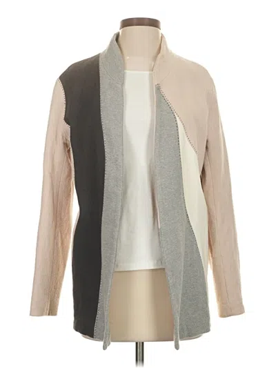 Pre-owned Assorted Brands Cardigan Sweater In Tan