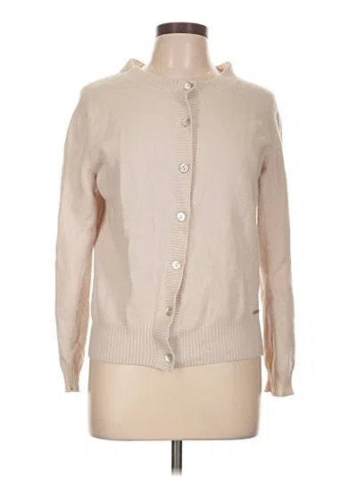 Pre-owned Assorted Brands Cardigan Sweater In Tan