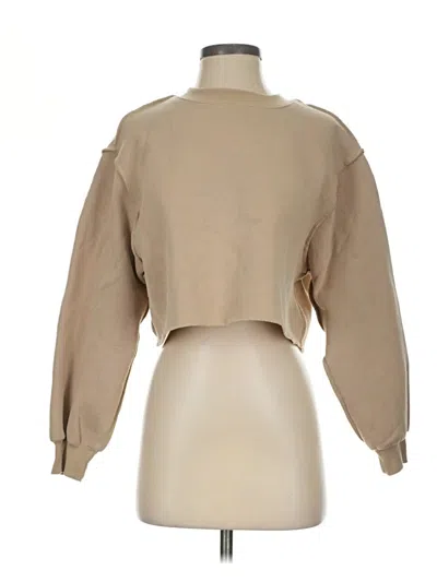 Pre-owned Assorted Brands Cardigan Sweater In Tan
