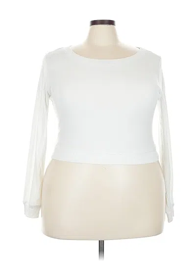 Pre-owned Assorted Brands Cardigan Sweater In White