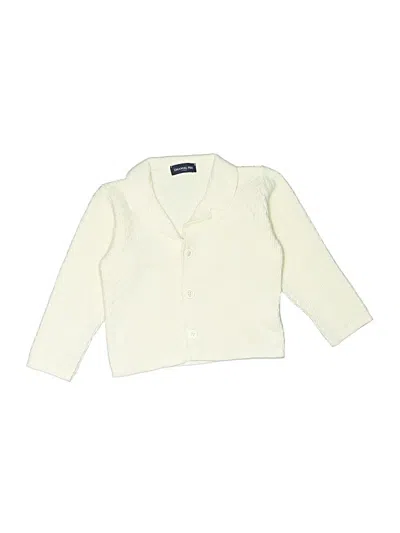 Pre-owned Assorted Brands Kids' Cardigan Sweater In White