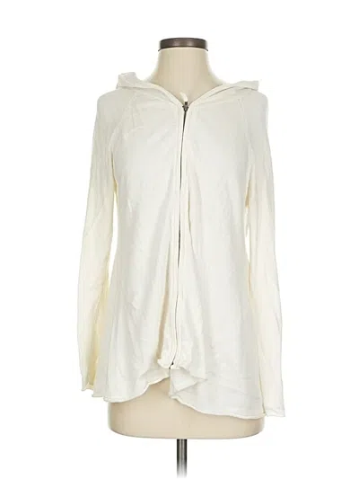 Pre-owned Assorted Brands Cardigan Sweater In White