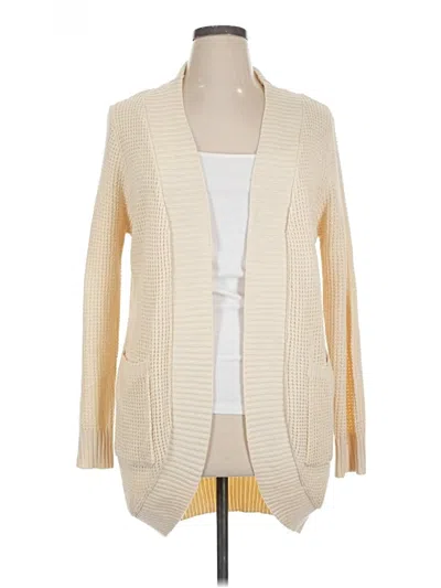 Pre-owned Assorted Brands Cardigan Sweater In White