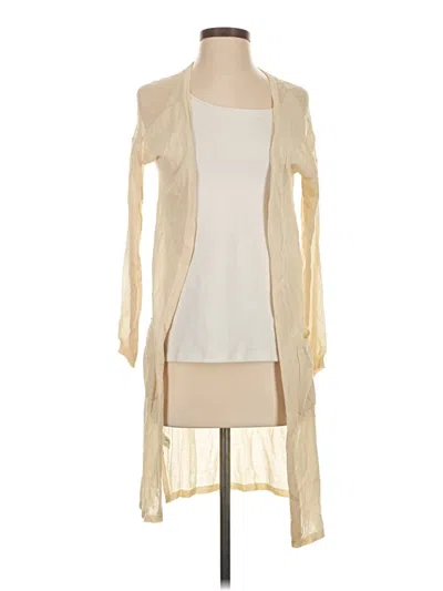 Pre-owned Assorted Brands Cardigan Sweater In White